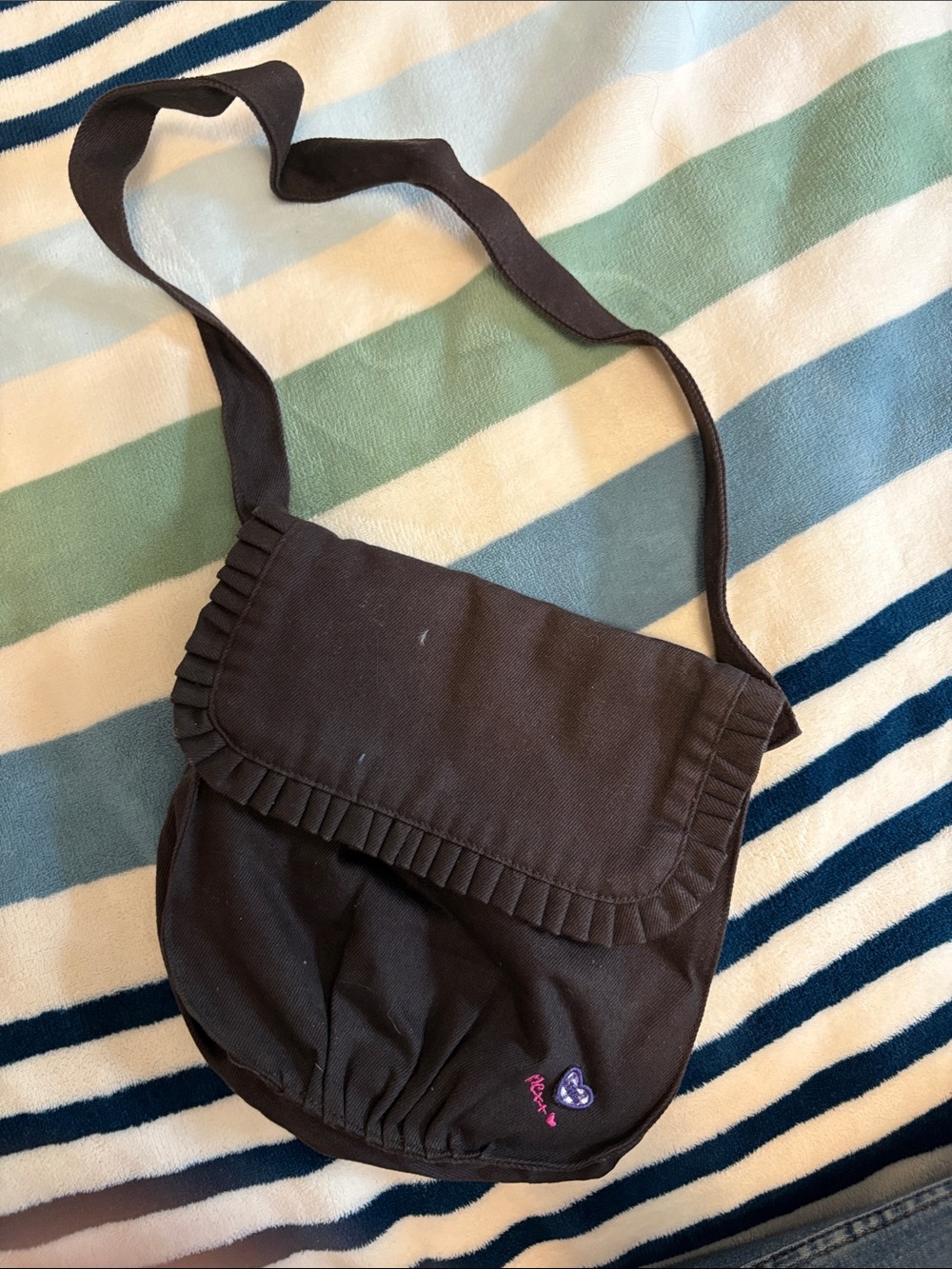 Women's Chocolate Brown Crossbody Shoulder Bag